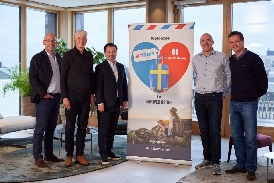 Sunweb Group styrker sin position i Norden med opkøb af det svenskerejsebureau Airtours
