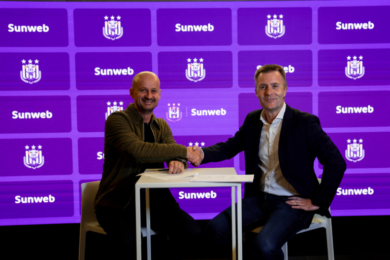 Sunweb Becomes Front of Shirt Sponsor for RSC Anderlecht